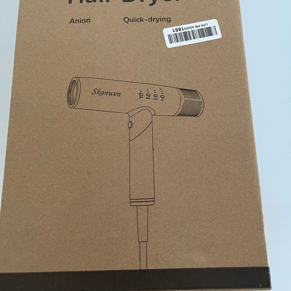 SKANWEN Ionic Hair Dryer with Folding Handle, 110,000 RPM High-Speed Blow Dryer - Picture 8 of 10